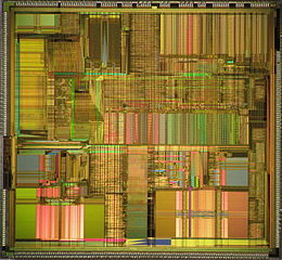Intel Pentium P54C die